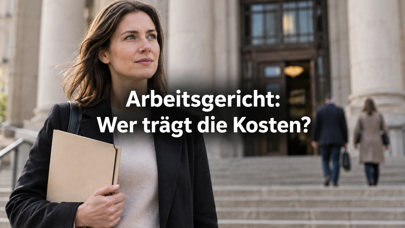 Arbeitsgericht: Kosten, Anwaltskosten und Prozesskostenhilfe. Repräsentative Szene; zentraler Text: Arbeitsgericht: Wer trägt die Kosten?