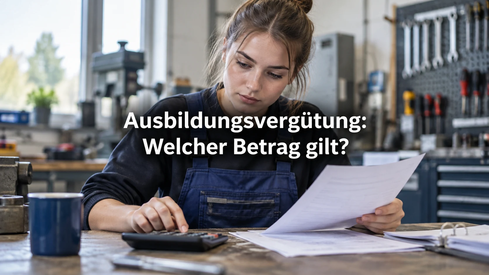 Vergütung in der Ausbildung: Was gilt?. Repräsentative Szene; zentraler Text: Ausbildungsvergütung: Welcher Betrag gilt?
