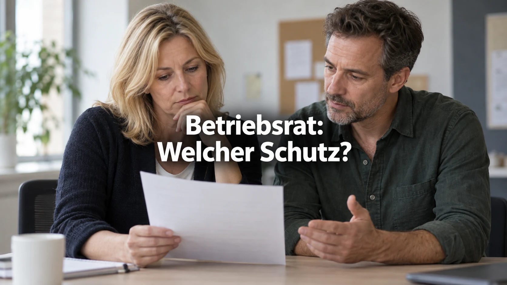 Kündigung als Betriebsratsmitglied: Mandat, Ersatzvertretung und Nachschutz. Repräsentative Szene; zentraler Text: Betriebsrat: Welcher Schutz?