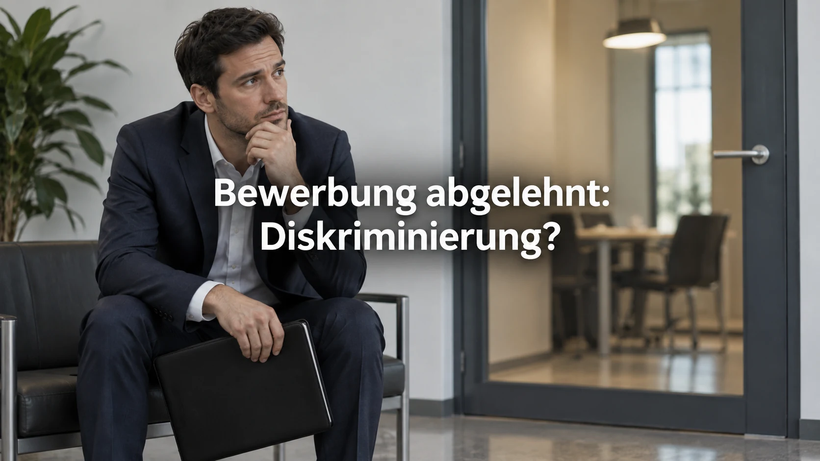 Diskriminierung bei der Bewerbung: Entschädigung, Beweise und Fristen. Repräsentative Szene; zentraler Text: Bewerbung abgelehnt: Diskriminierung?