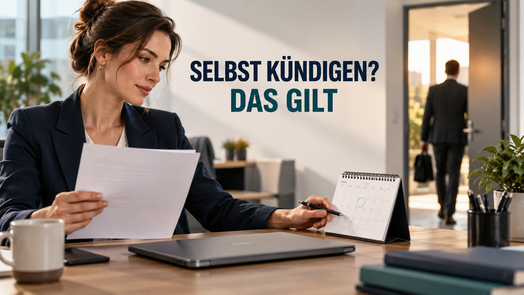 Arbeitnehmer übergibt seine Kündigung mit der Frage: Selbst kündigen – das gilt