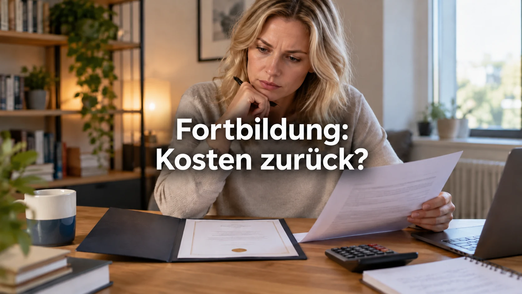 Fortbildungskosten zurückzahlen: Wann Rückzahlungsklauseln unwirksam sind. Repräsentative Szene; zentraler Text: Fortbildung: Kosten zurück?
