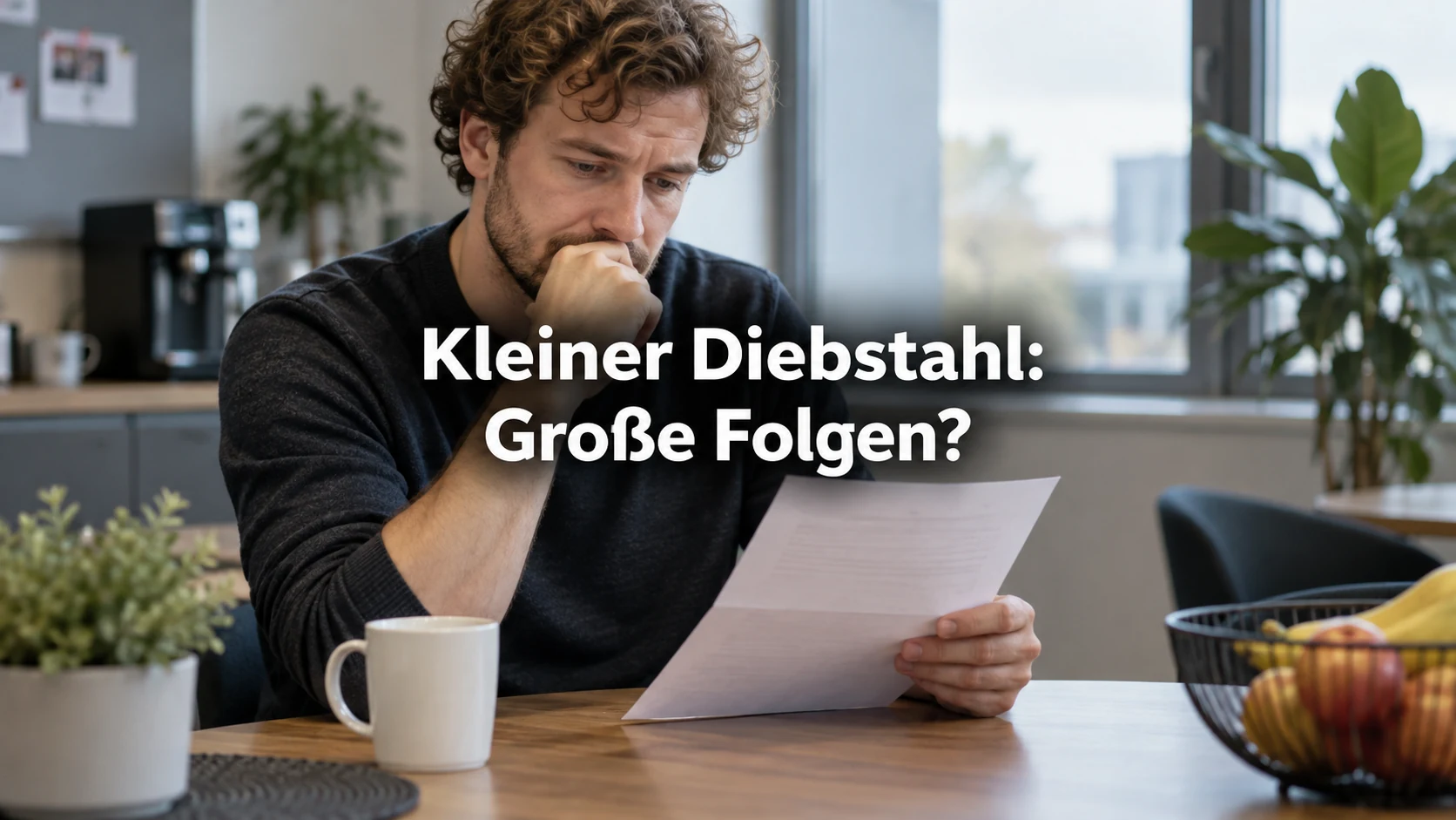 Kündigung wegen Diebstahls: Abmahnung, Bagatelle und Beweise. Repräsentative Szene; zentraler Text: Kleiner Diebstahl: Große Folgen?