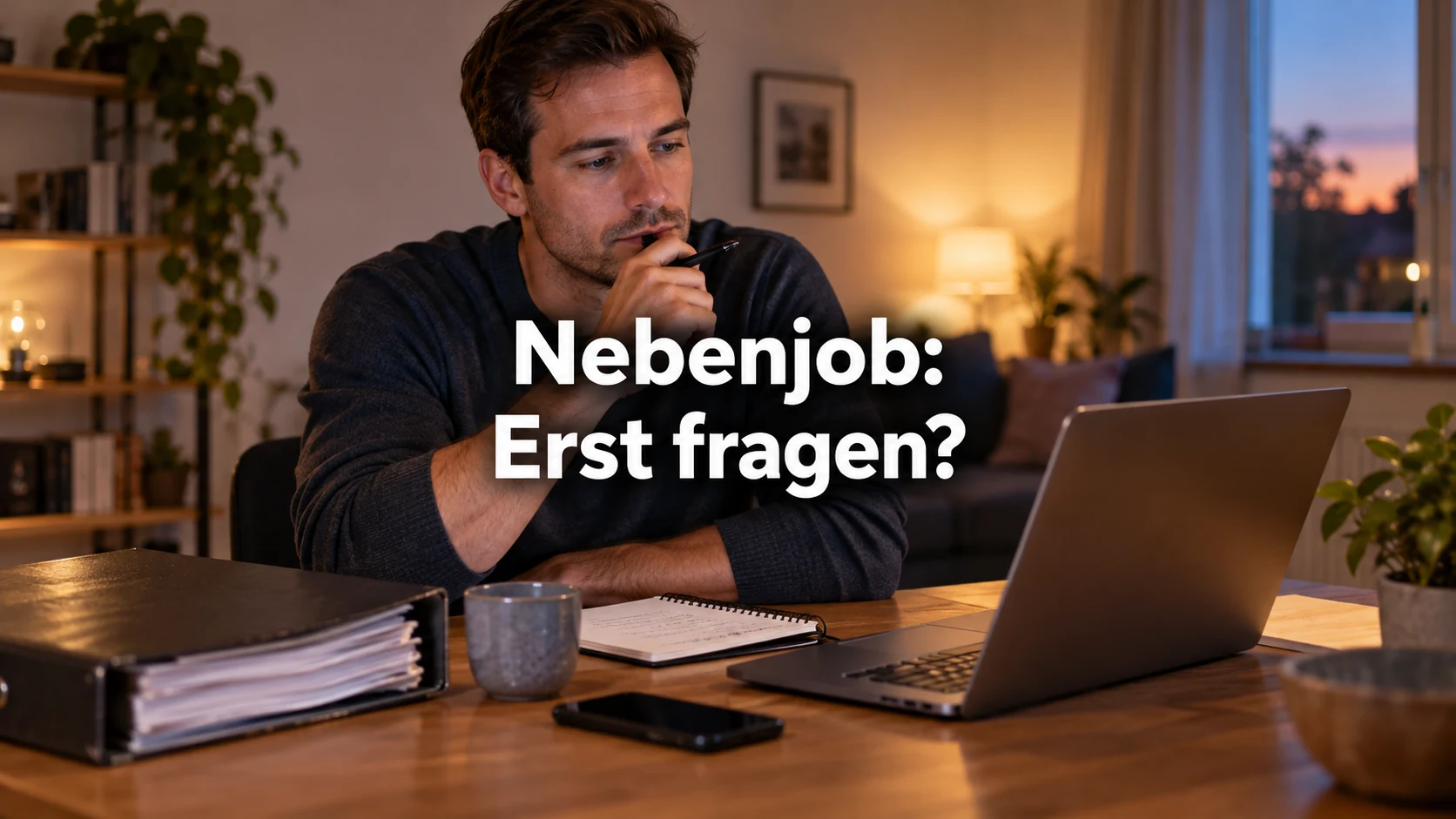 Nebentätigkeit und Nebenjob: Genehmigung, Arbeitszeit und Konkurrenz. Repräsentative Szene; zentraler Text: Nebenjob: Erst fragen?