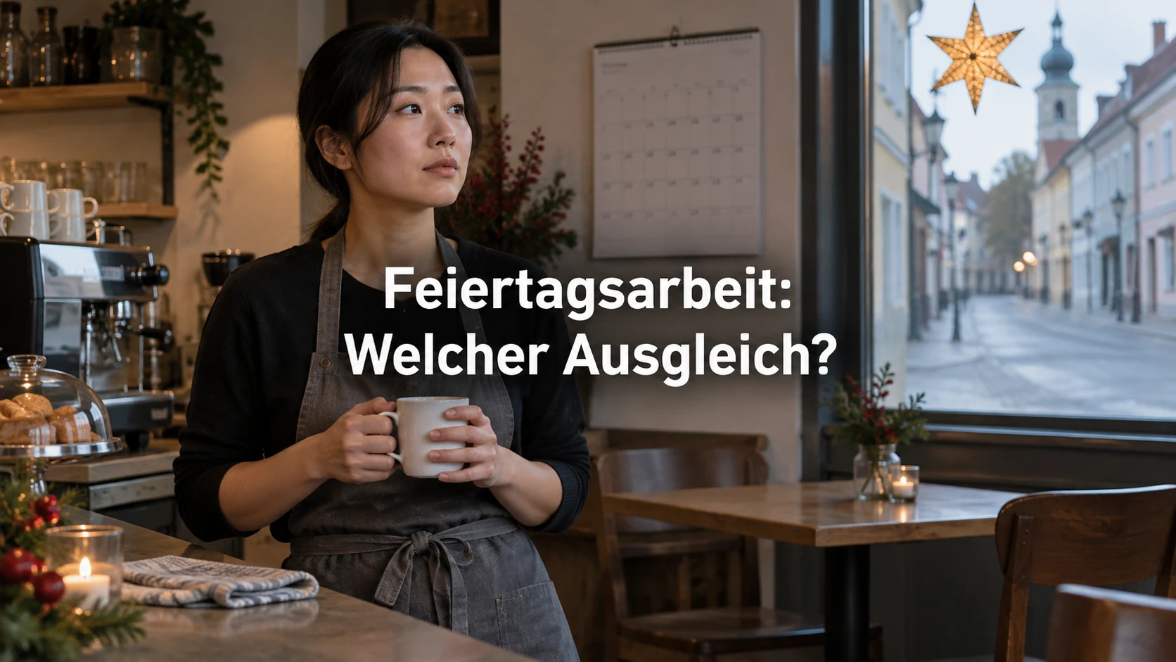 Sonntags- und Feiertagsarbeit: Zuschläge, Bezahlung und Ersatzruhetage. Repräsentative Szene; zentraler Text: Feiertagsarbeit: Welcher Ausgleich?