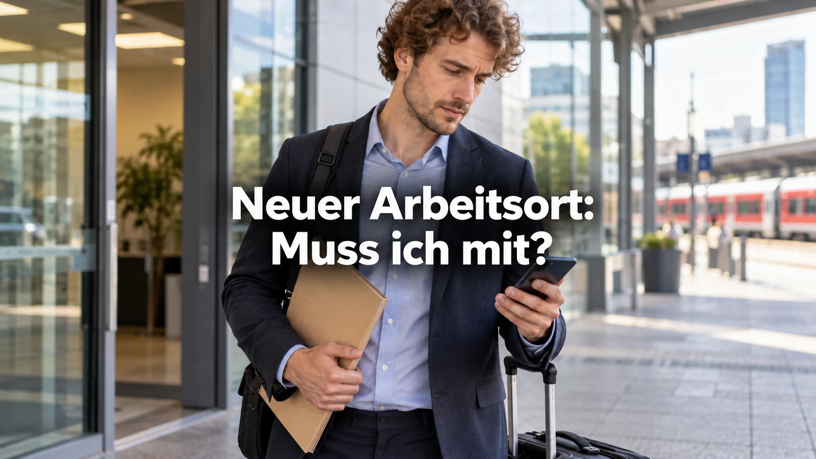 Versetzung im Arbeitsrecht: Arbeitsort, Aufgaben und Widerspruch. Repräsentative Szene; zentraler Text: Neuer Arbeitsort: Muss ich mit?