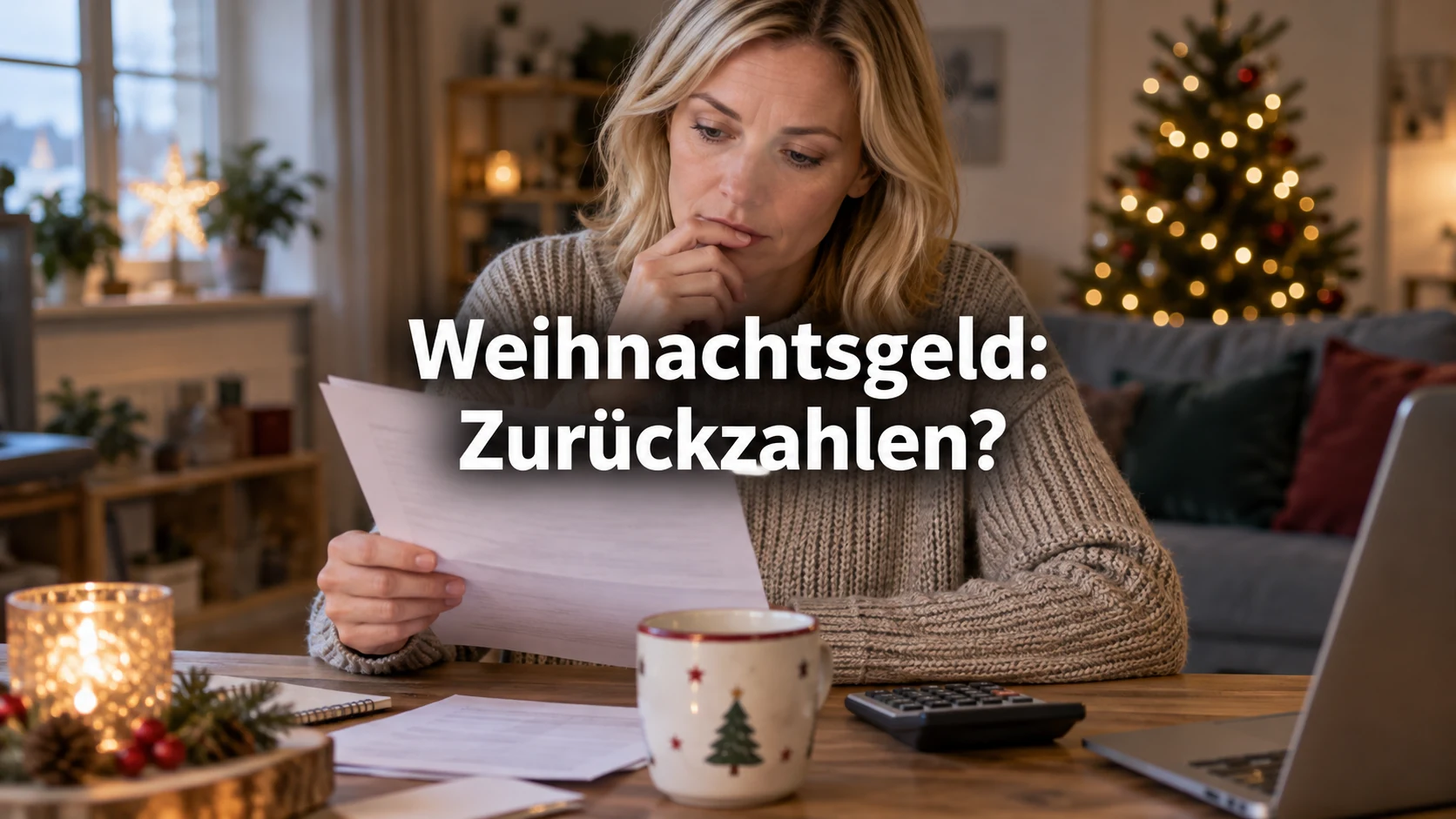 Weihnachtsgeld: Anspruch, Kürzung und Rückzahlung bei Kündigung. Repräsentative Szene; zentraler Text: Weihnachtsgeld: Zurückzahlen?