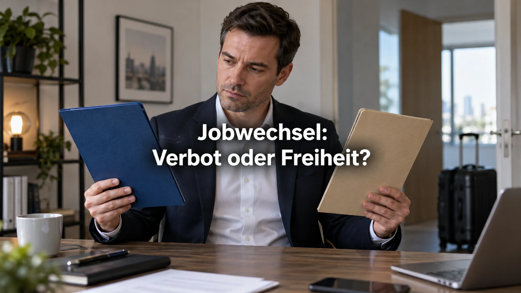 Wettbewerbsverbot nach Kündigung: Karenzentschädigung und Jobwechsel. Repräsentative Szene; zentraler Text: Jobwechsel: Verbot oder Freiheit?