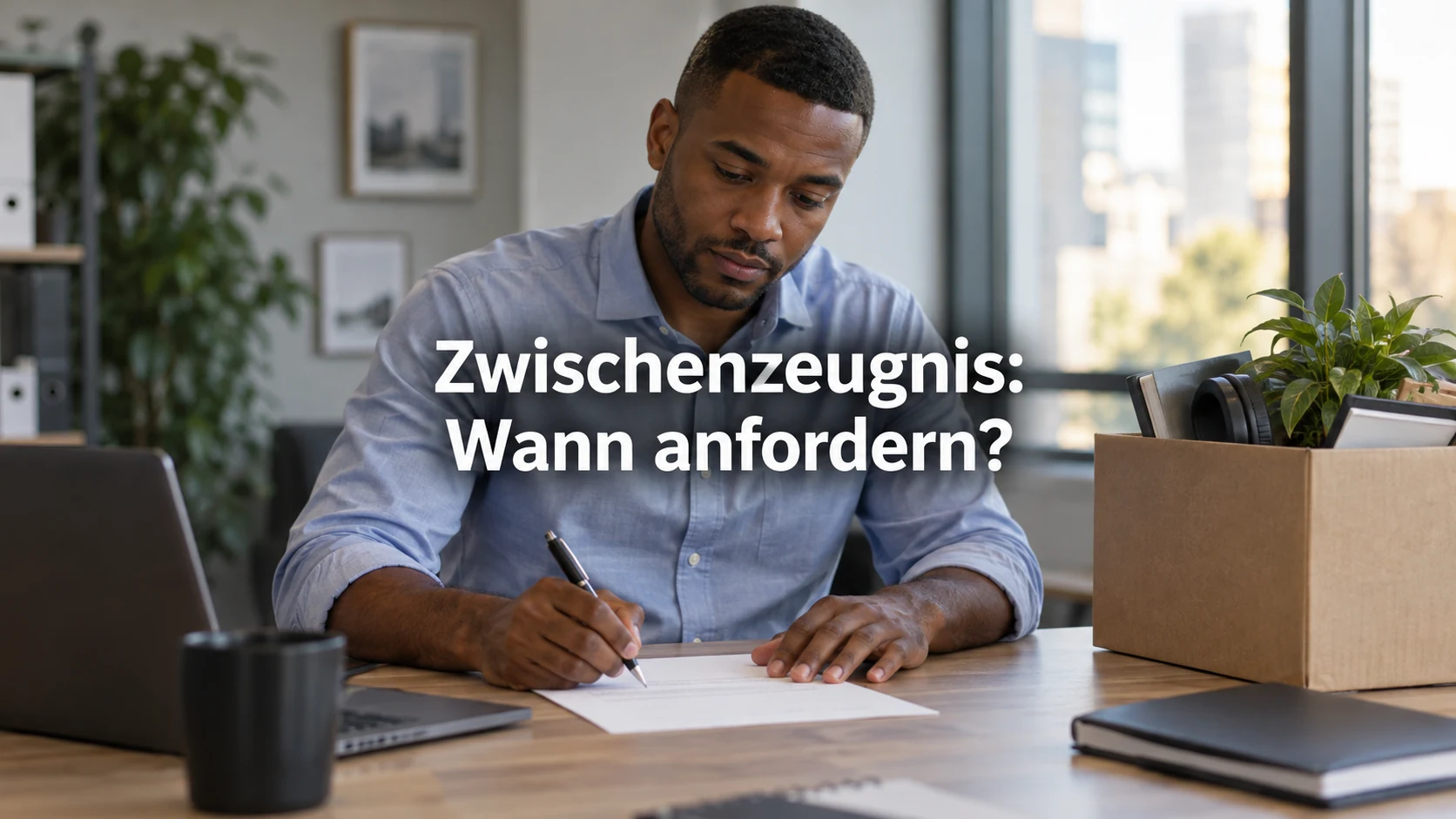 Zwischenzeugnis: Wann und wie anfordern?. Repräsentative Szene; zentraler Text: Zwischenzeugnis: Wann anfordern?