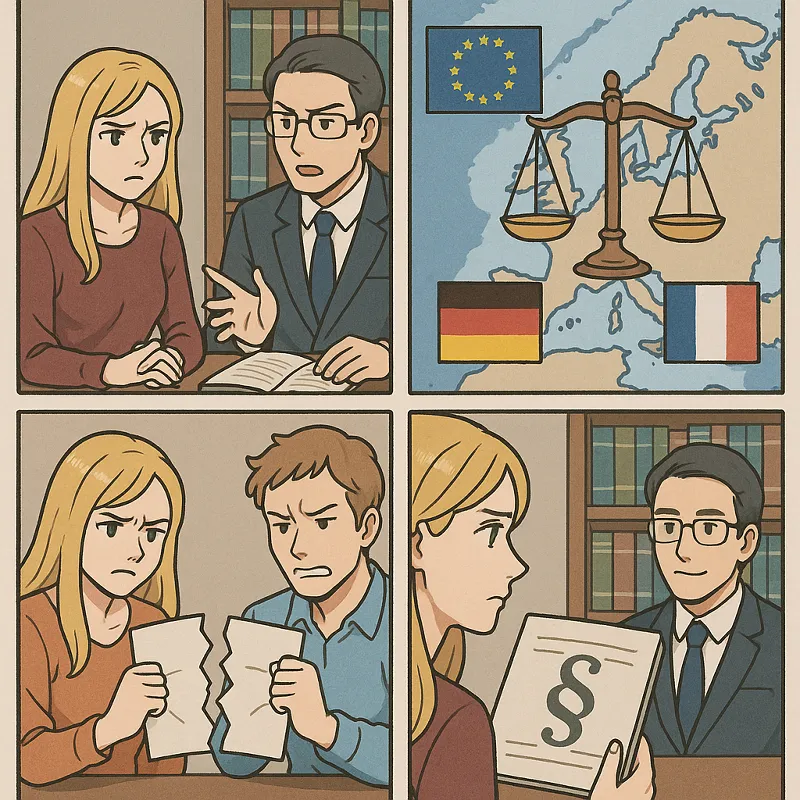 Rechtswahlmöglichkeiten bei internationalen Scheidungsverfahren