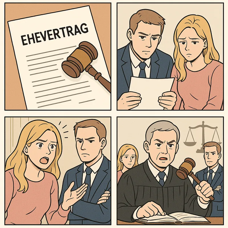Sittenwidrigkeit von Eheverträgen bei einseitiger Lastenverteilung