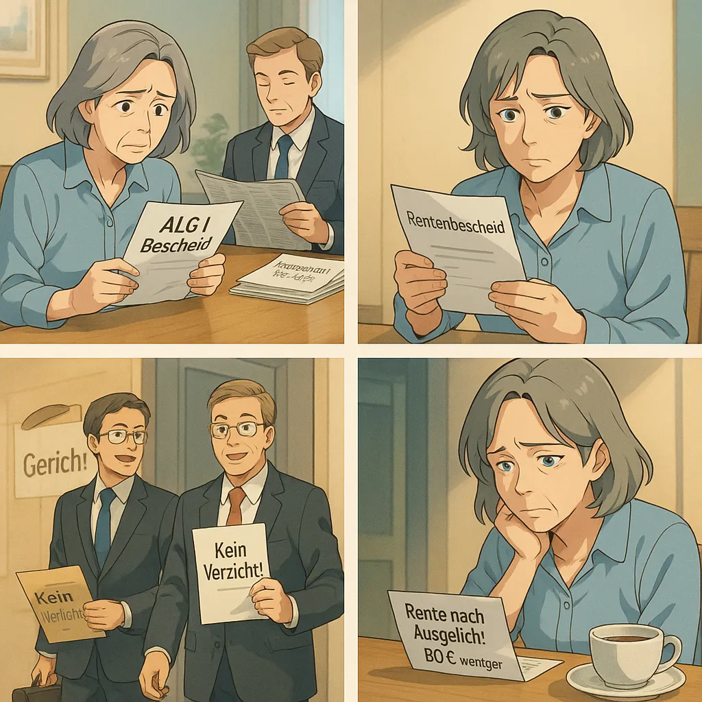 Versorgungsausgleich Rentner Scheidung